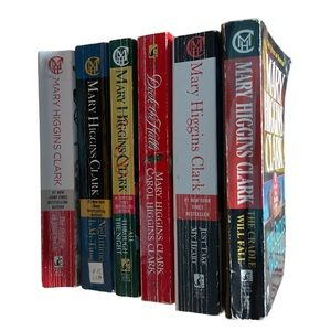 Mary Higgins Clark Books (Set of 6)